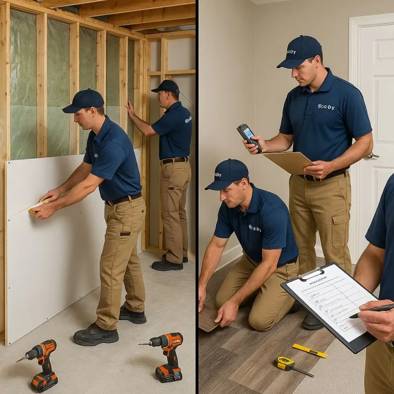 Repairs and Reconstruction process in Slaton, TX